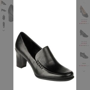 Franco Sorto Black Leather Loafer NWT